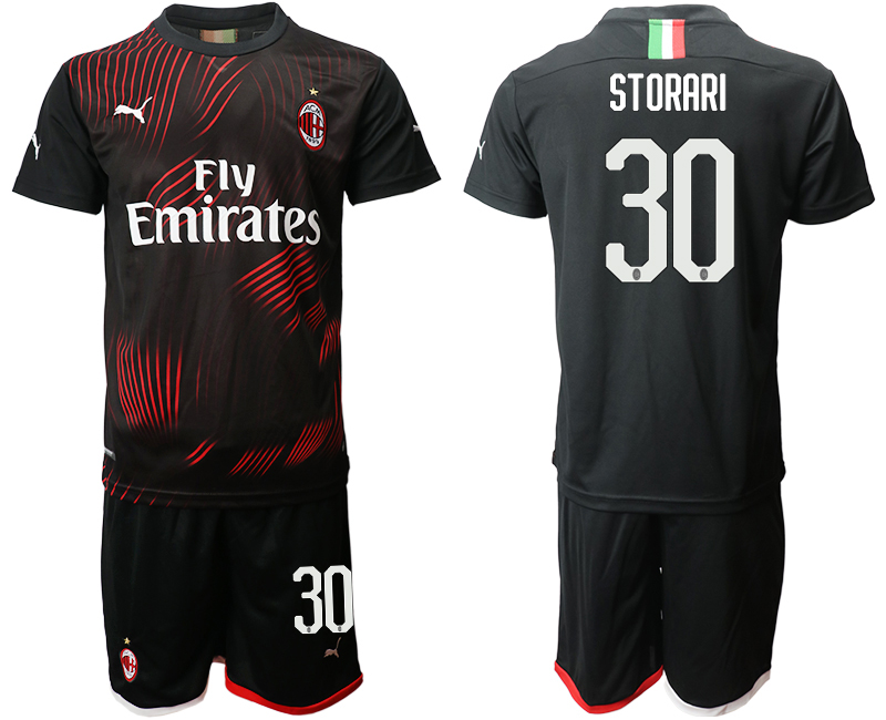 2019-20 AC Milan 30 STORARI Third Away Soccer Jersey