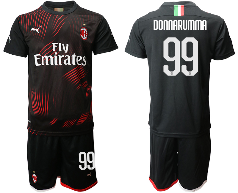 2019-20 AC Milan 99 DONNARUMMA Third Away Soccer Jersey
