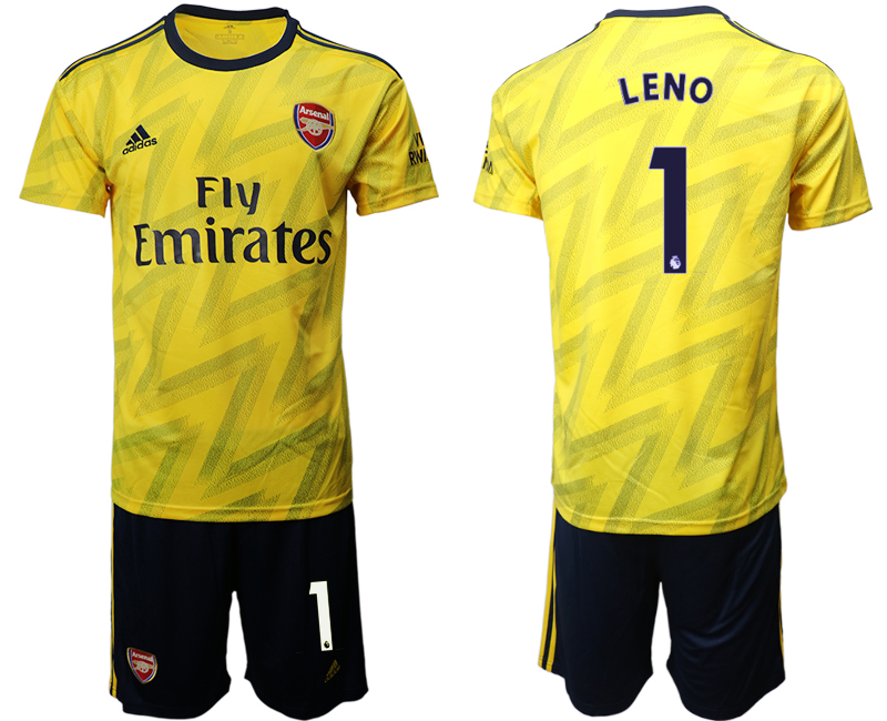 2019-20 Arsenal 1 LENO Away Soccer Jersey