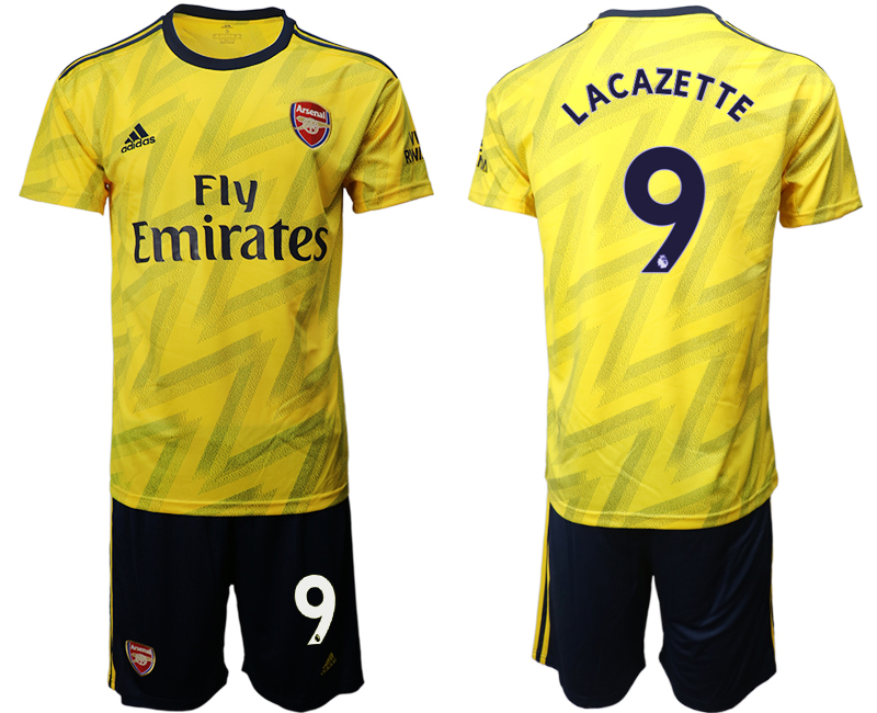 2019-20 Arsenal 9 LACAZETTE Away Soccer Jersey