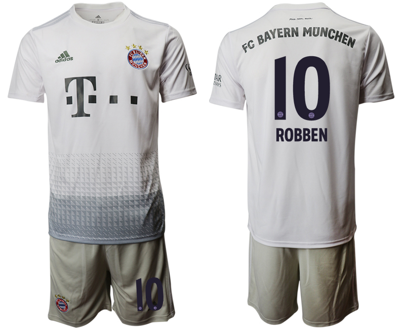 2019-20 Bayern Munich 10 ROBBEN Away Soccer Jersey