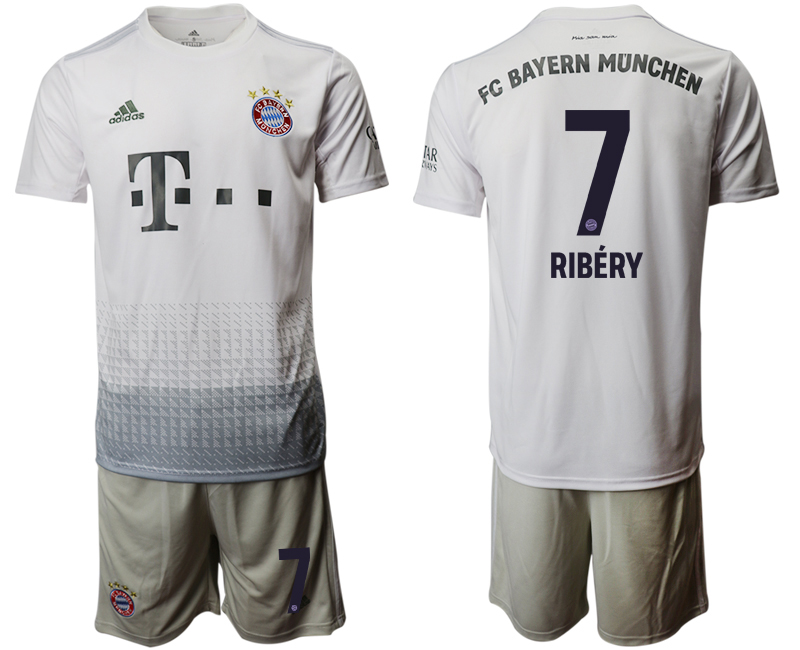 2019-20 Bayern Munich 7 RIBERY Away Soccer Jersey