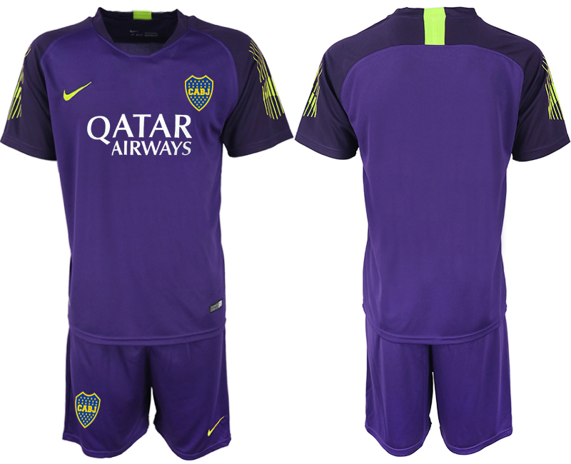 2019-20 Boca Juniors Purple Goalkeeper Soccer Jersey