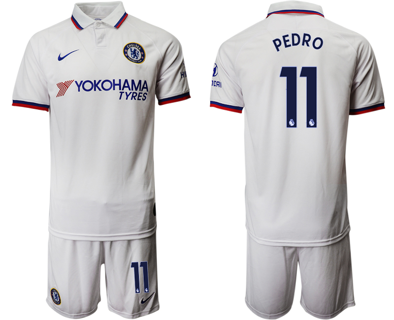 2019-20 Chelsea 11 PEDRO Away Soccer Jersey