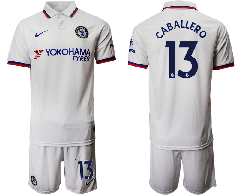 2019-20 Chelsea 13 CABALLERO Away Soccer Jersey
