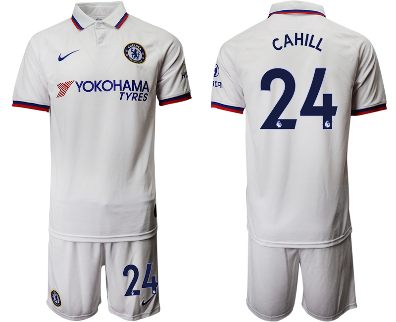 2019-20 Chelsea 24 CAHILL Away Soccer Jersey