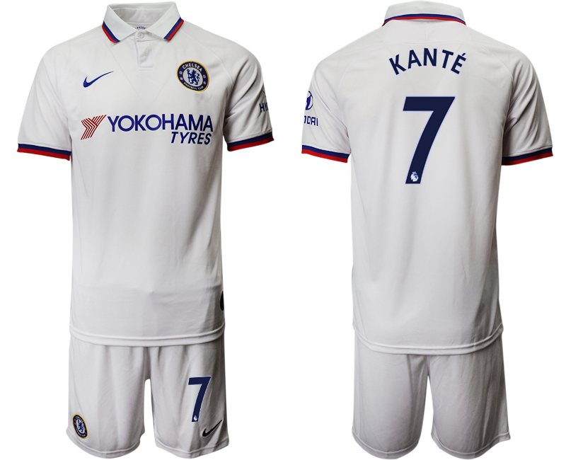 2019-20 Chelsea 7 KANTE Away Soccer Jersey
