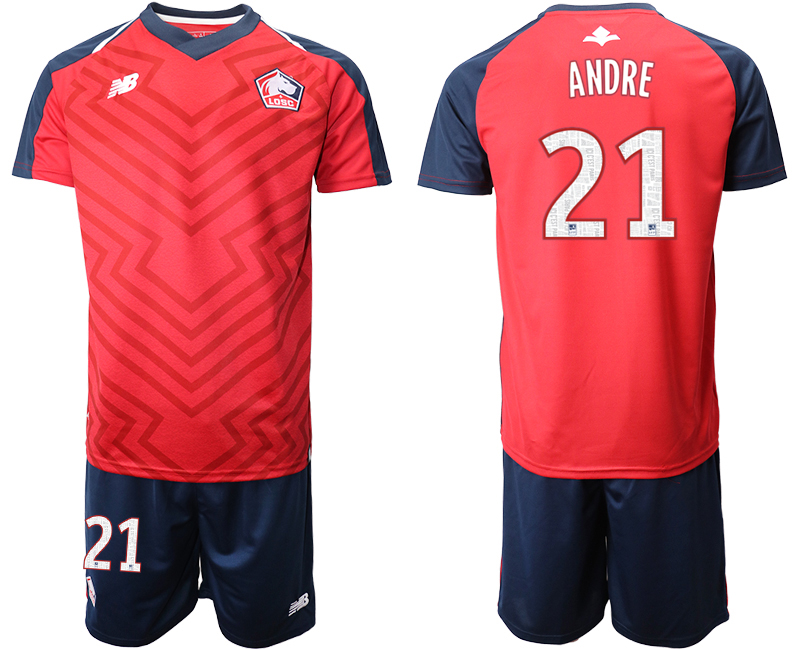 2019-20 Lille OSC 21 ANDRE Home Soccer Jersey