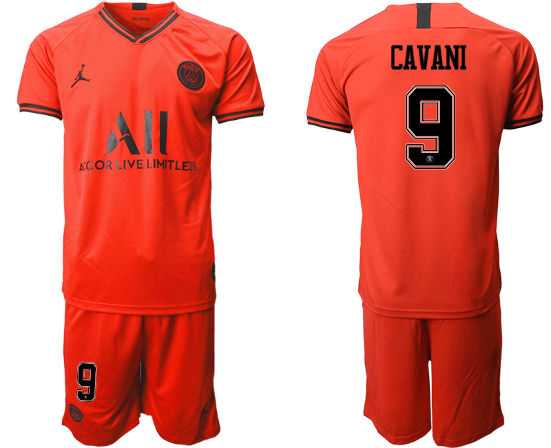 2019-20 Paris Saint-Germain 9 CAVANI Away Soccer Jersey