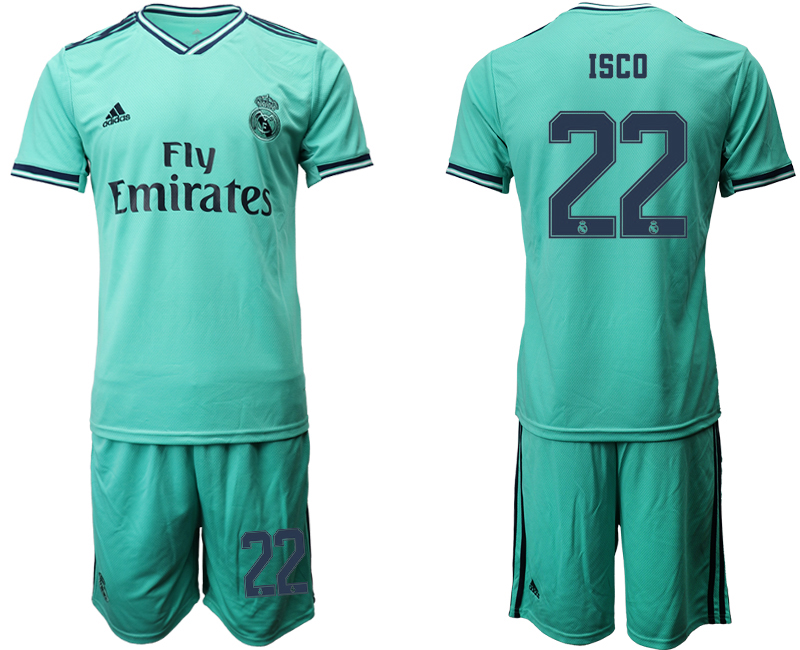 2019-20 Real Madrid 22 ISCO Third Away Soccer Jersey