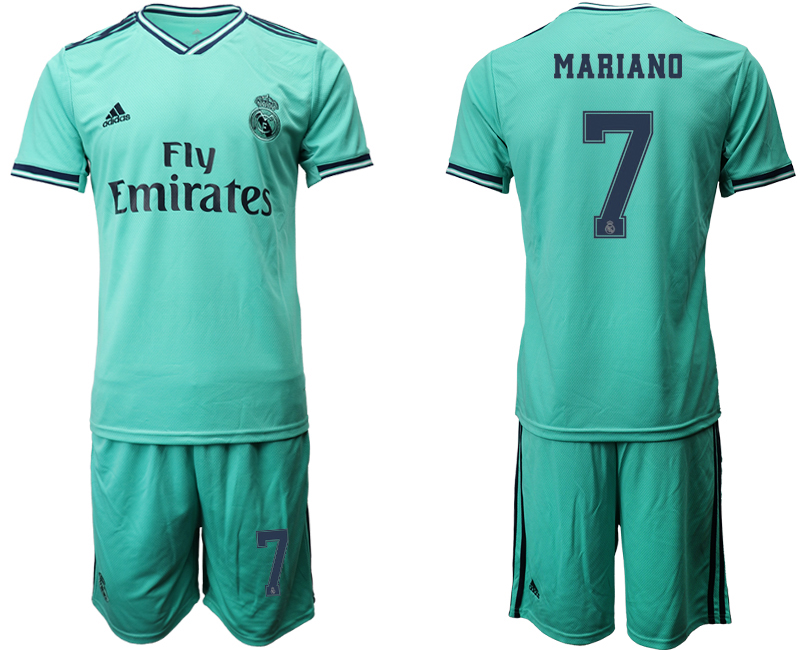 2019-20 Real Madrid 7 MARIANO Third Away Soccer Jersey