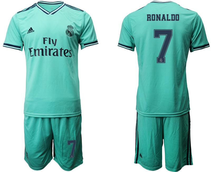 2019-20 Real Madrid 7 RONALDO Third Away Soccer Jersey