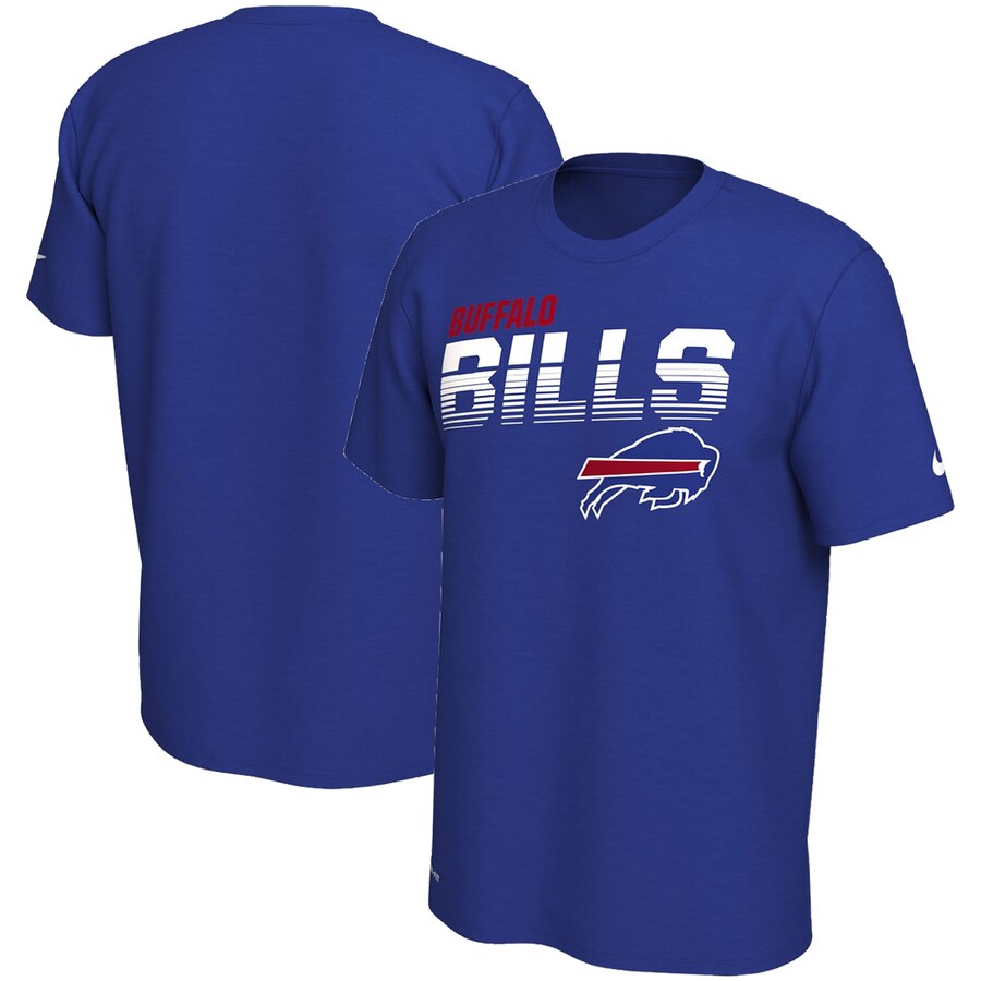 Buffalo Bills Nike Sideline Line of Scrimmage Legend Performance T Shirt Royal