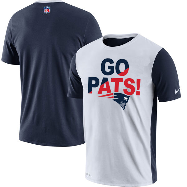New England Patriots Nike Performance T Shirt White