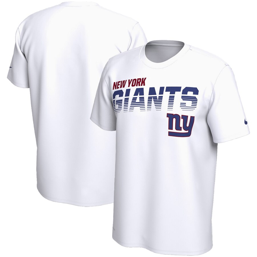 New York Giants Nike Sideline Line of Scrimmage Legend Performance T Shirt White