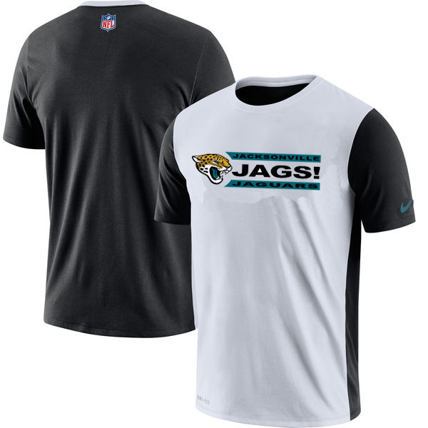 NFL Jacksonville Jaguars Nike Performance T Shirt White - Click Image to Close