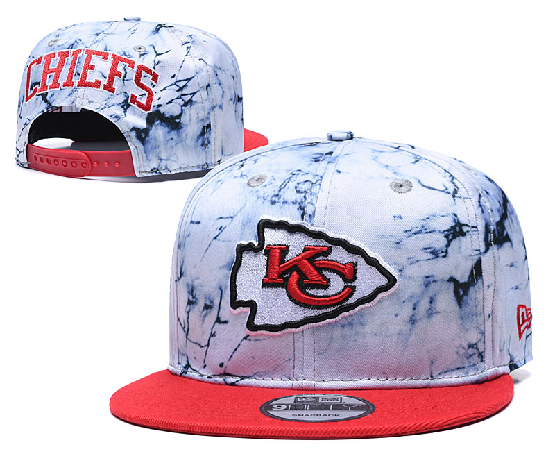 Chiefs Team Logo Smoke Red Adjustable Hat TX