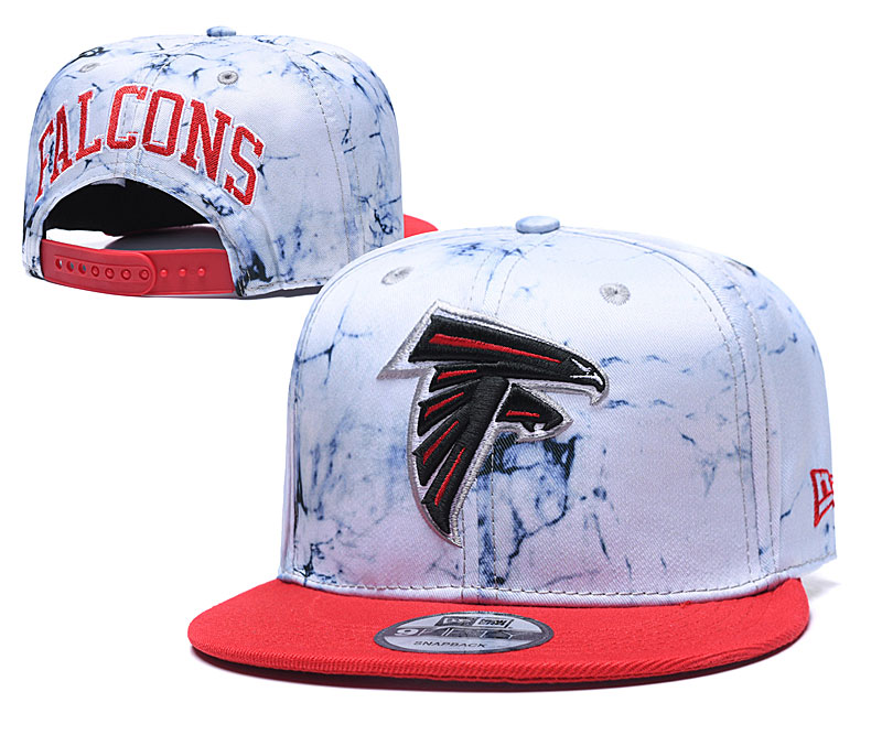 Falcons Team Logo Smoke Red Adjustable Hat TX