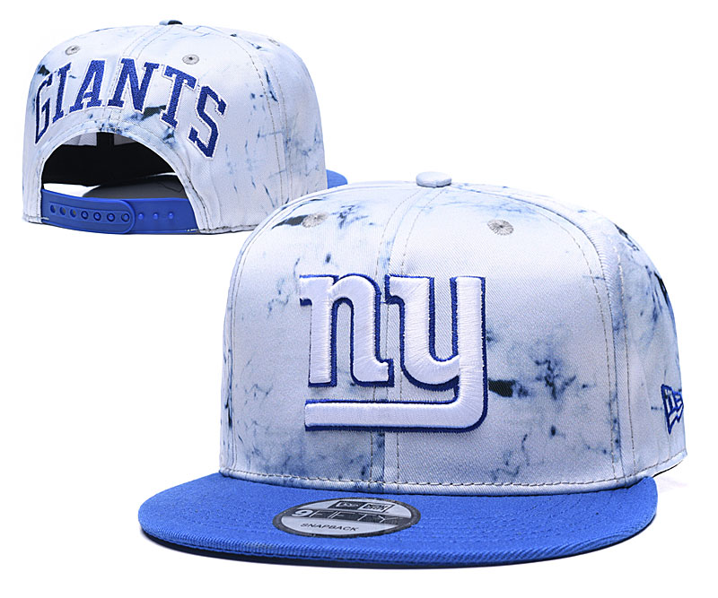 New York Giants Team Logo Smoke Royal Adjustable Hat TX