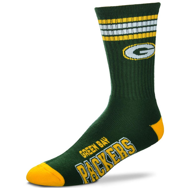 Green Bay Packers Team Logo Green NFL Socks
