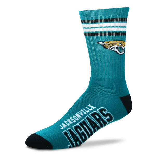 Jacksonville Jaguars Team Logo Blue NFL Socks