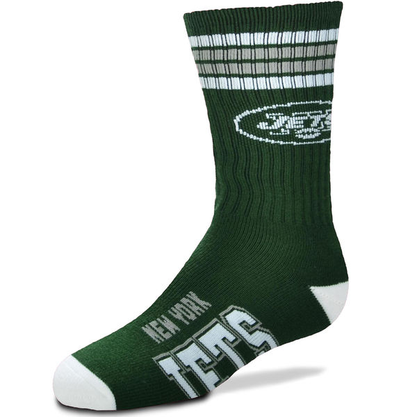 New York Jets Team Logo Green NFL Socks