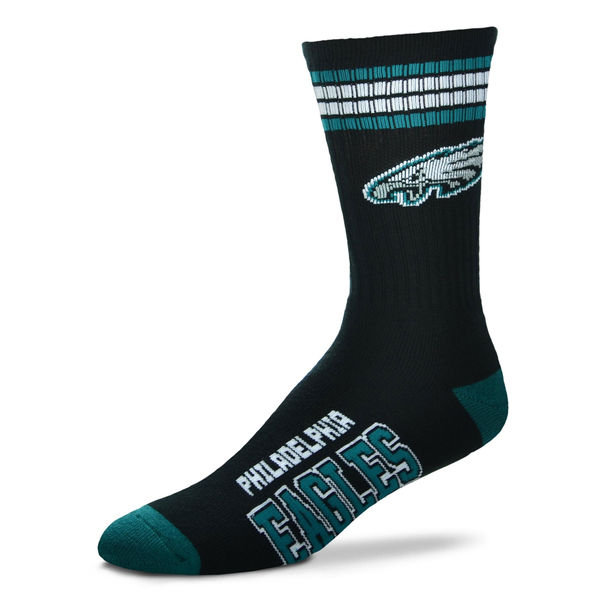 Philadelphia Eagles Team Logo Black NFL Socks