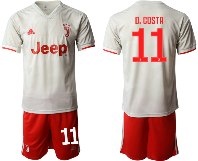 2019-20 Juventus FC 11 D. COSTA Away Soccer Jersey