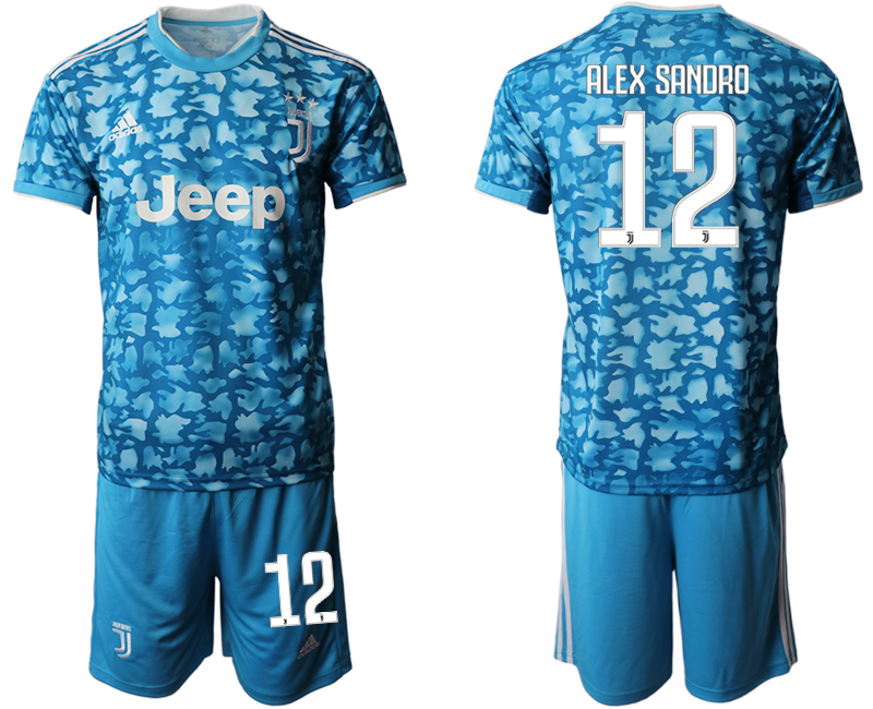 2019-20 Juventus FC 12 ALEX SANDRO Third Away Soccer Jersey