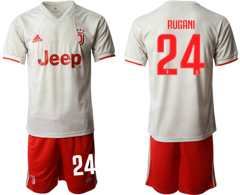 2019-20 Juventus FC 24 RUGANI Away Soccer Jersey