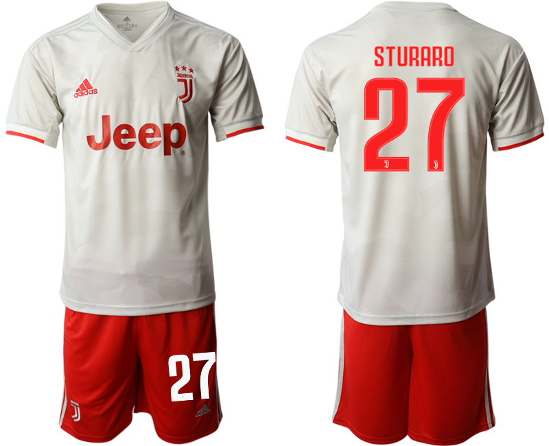 2019-20 Juventus FC 27 STURARO Away Soccer Jersey