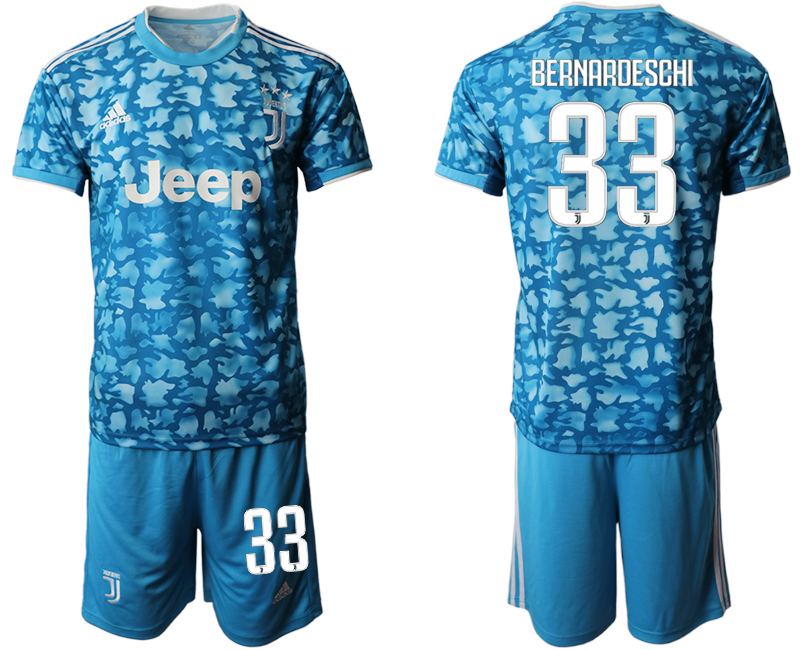 2019-20 Juventus FC 33 BERNARDESCHI Third Away Soccer Jersey