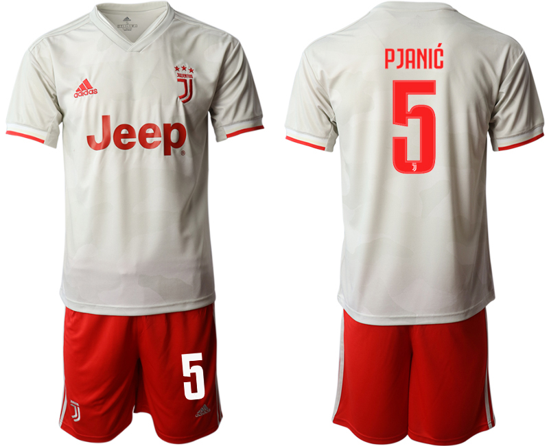 2019-20 Juventus FC 5 PJANIC Away Soccer Jersey
