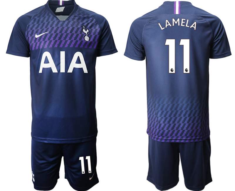 2019-20 Tottenham Hotspur 11 LAMELA Away Soccer Jersey