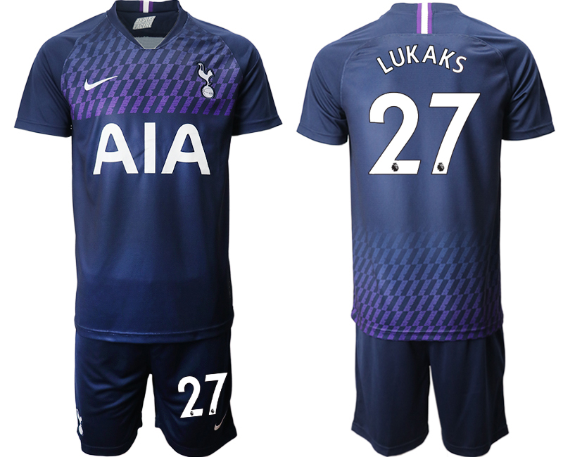 2019-20 Tottenham Hotspur 27 LUKAKS Away Soccer Jersey