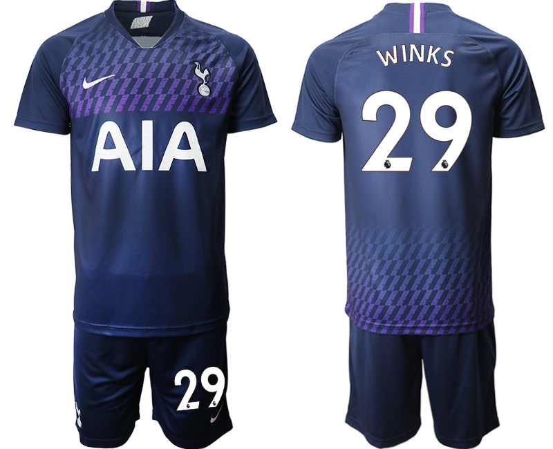 2019-20 Tottenham Hotspur 29 WINKS Away Soccer Jersey