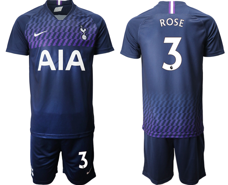 2019-20 Tottenham Hotspur 3 ROSE Away Soccer Jersey