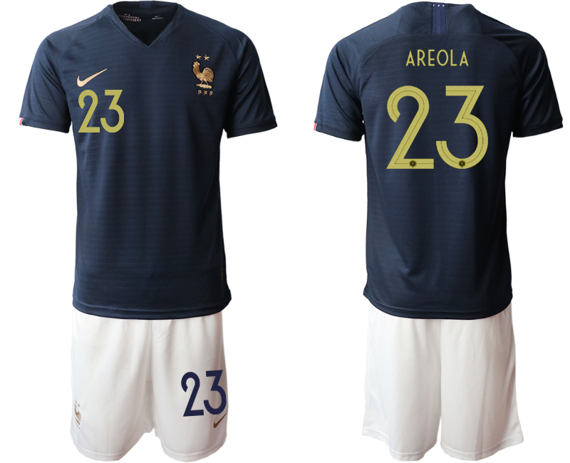 2019-20 France 23 AREOLA Home Soccer Jersey