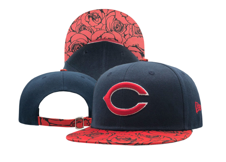 Bears Team Logo Navy Adjustable Hat SF