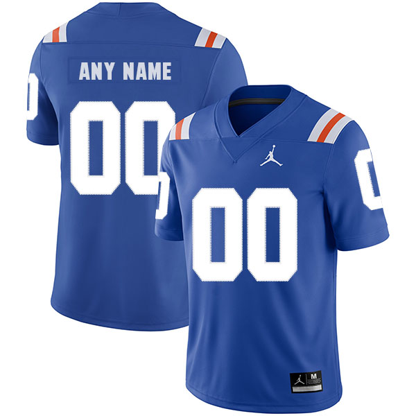 Florida Gators Customized Blue Men's College Football Jersey