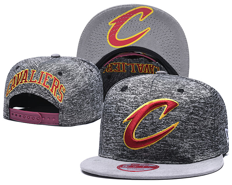 Cavaliers Team Logo Gray Adjustable Hat TX