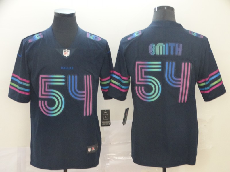 Nike Cowboys 54 Jaylon Smith Navy City Edition Vapor Untouchable Limited Jersey - Click Image to Close