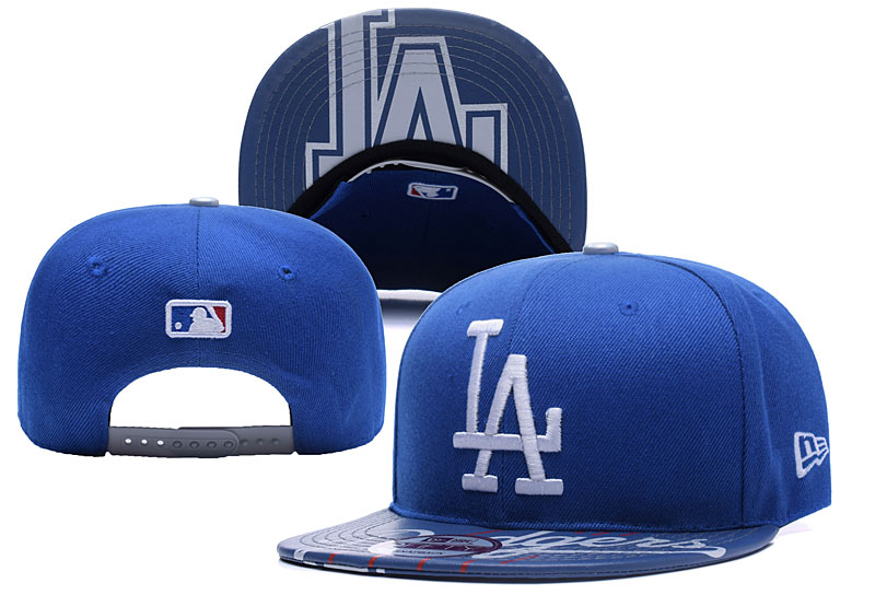 Dodgers Team Logo Royal Adjustable Hat YD