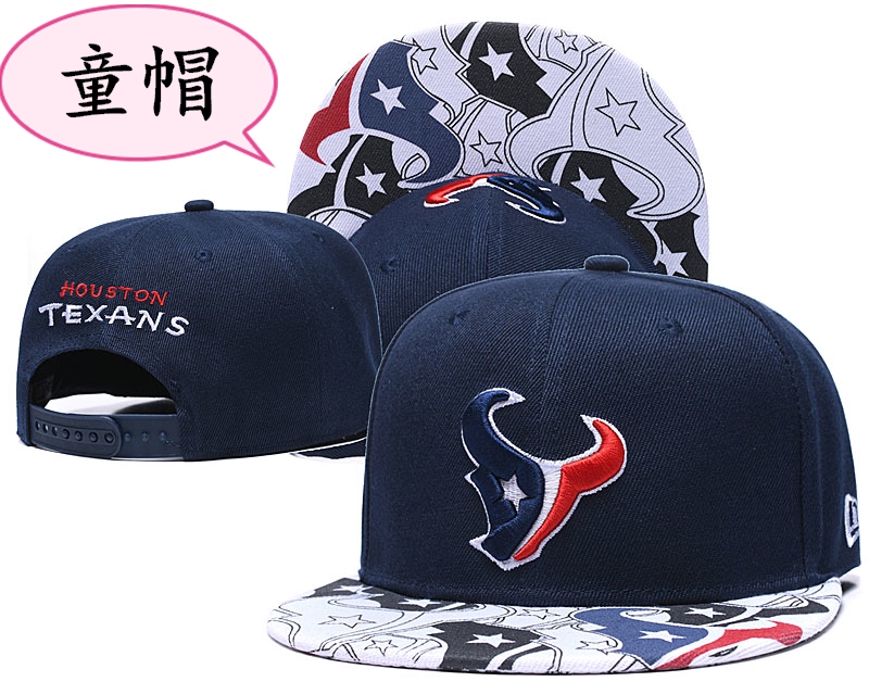 Texans Team Logo Navy Youth Adjustable Hat GS