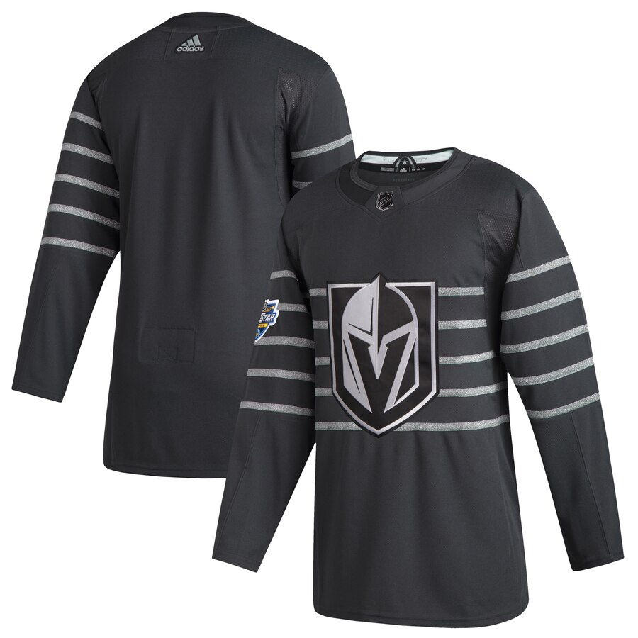 Vegas Golden Knights Blank Gray 2020 NHL All-Star Game Adidas Jersey