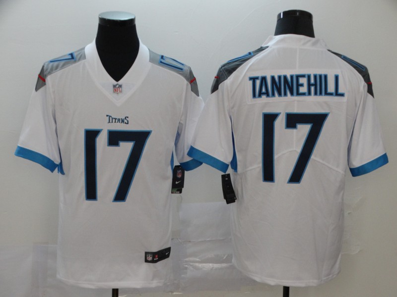 Titans 17 Ryan Tannehill White Vapor Untouchable Limited Jersey