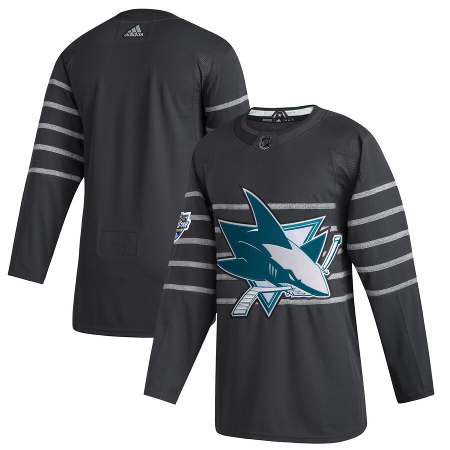 Sharks Blank Gray 2020 NHL All-Star Game Adidas Jersey