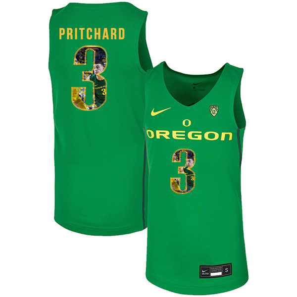 Oregon Ducks 3 Payton Pritchard Fashion Nike College Basketball Jersey