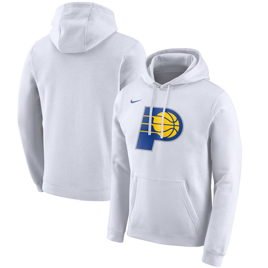 Indiana Pacers Nike 2019-20 City Edition Club Pullover Hoodie White
