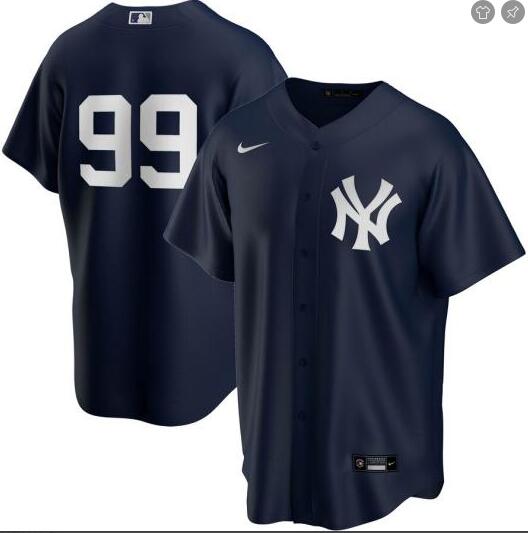 Yankees 99 Aaron Judge Navy 2020 Nike Cool Base Replica Jersey